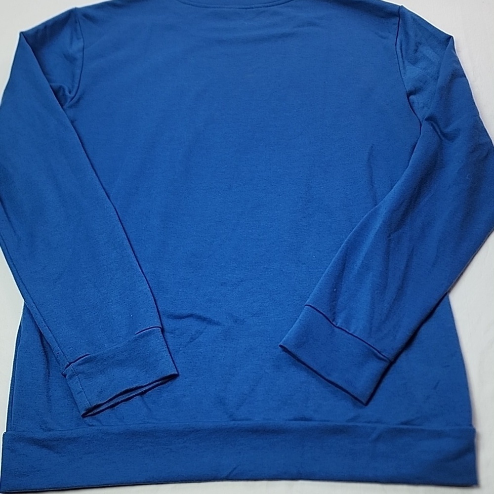 Blue “Blessed” Sweatshirt – Size Medium - Picture 5 of 5